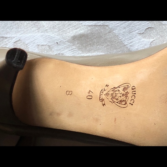NWOT Gucci Tan/Camel Pumps Shoes 40-10 B - Picture 7 of 7